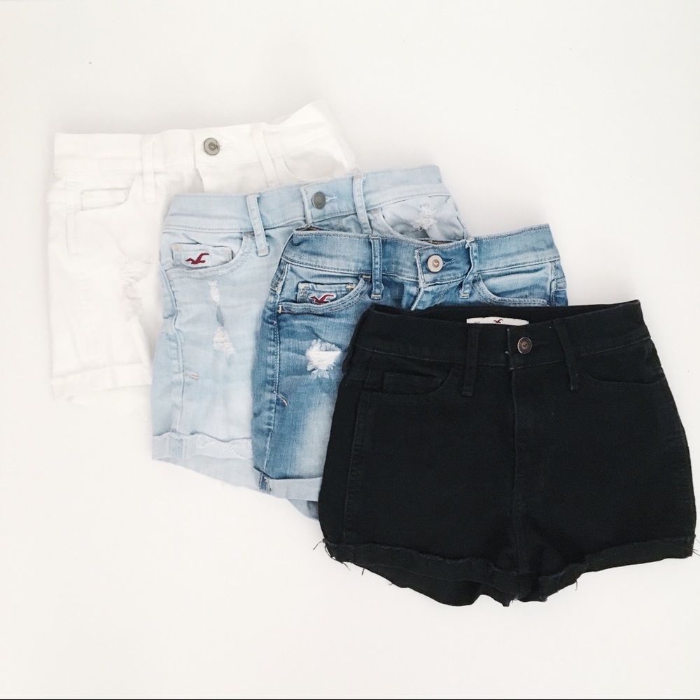 Hollister Bundle Lot Jean shorts